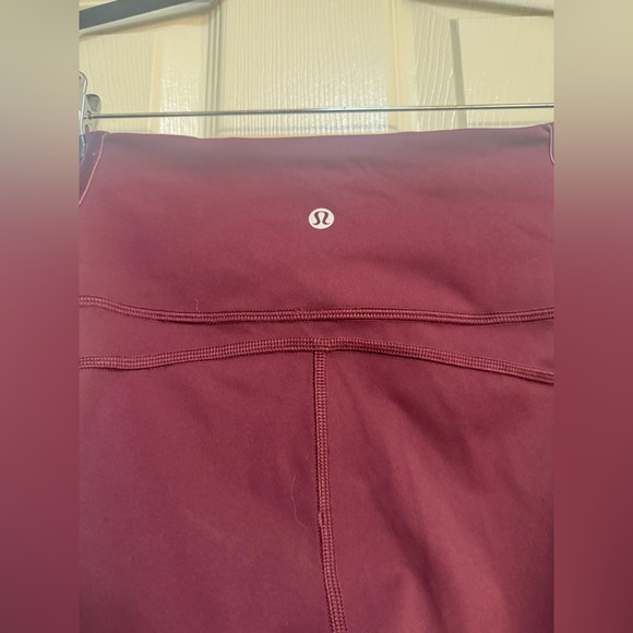 Lululemon Wunder Under Crop High-Rise Flocked Leggings - Picture 7 of 11